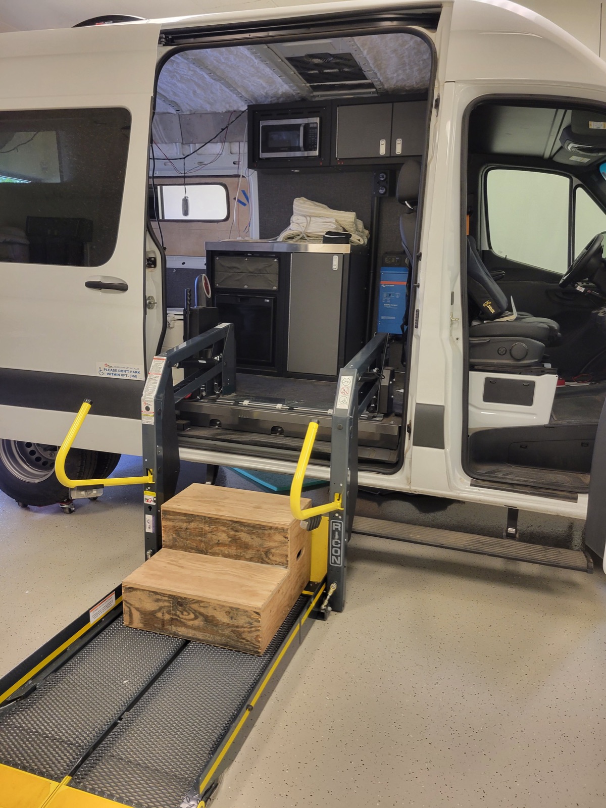 The Falcon — distinctive custom van build