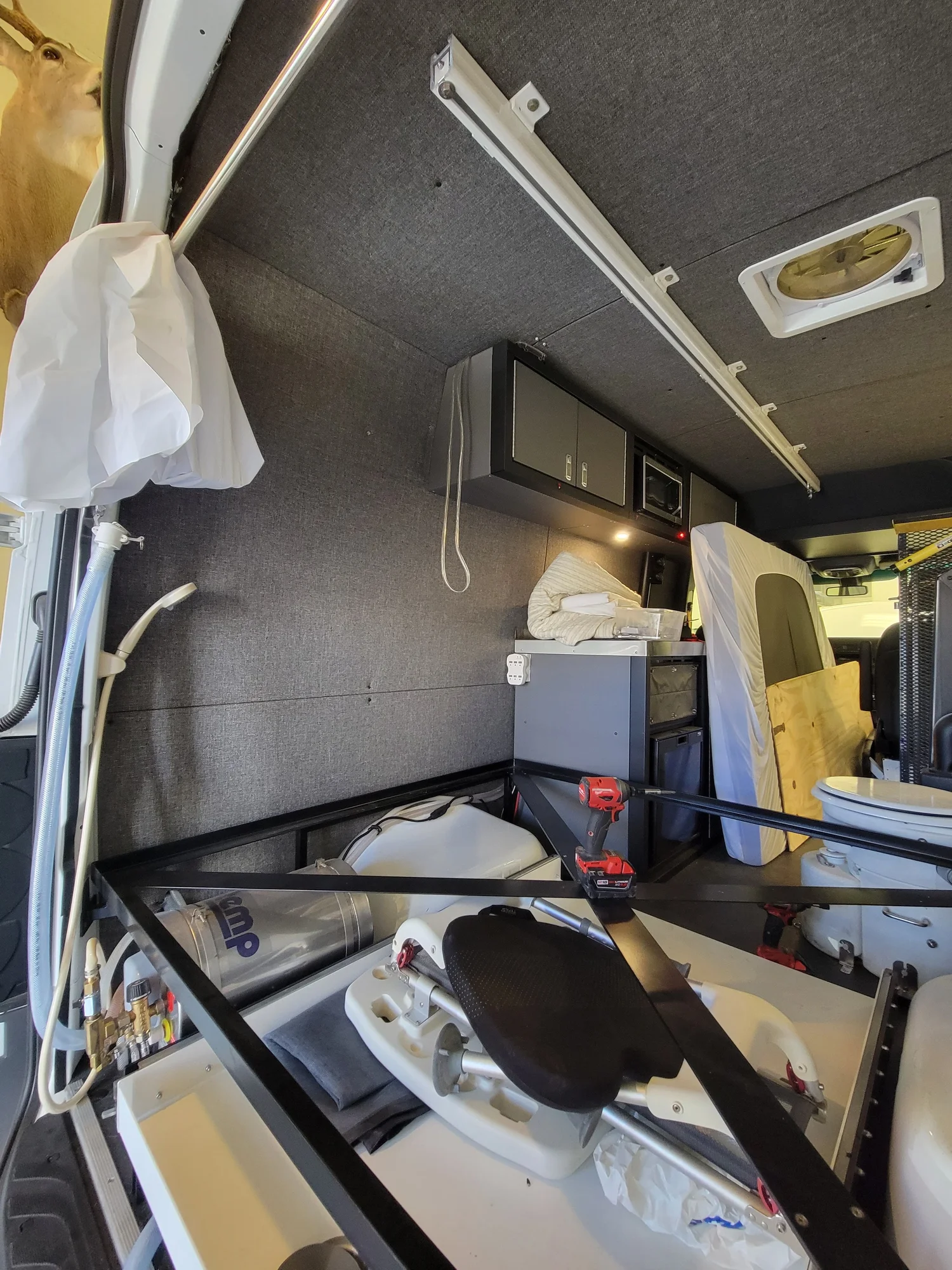 Flares and interior changes create more useful sleeping width.