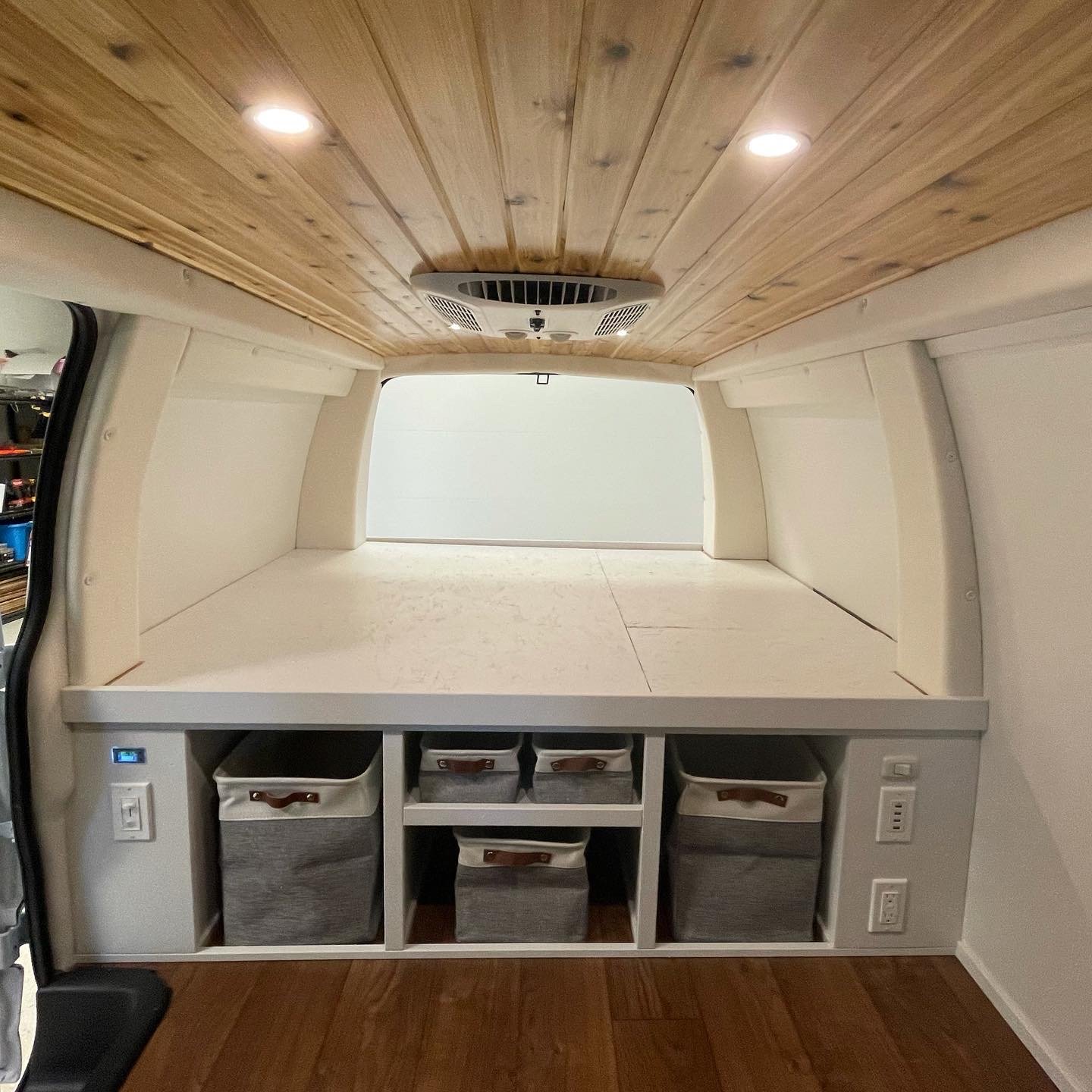 The Minimalist — streamlined camper van build